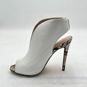 YDN Women's Chic Slingback Peep Toe Stiletto High Heel Sandals Ankle Boots